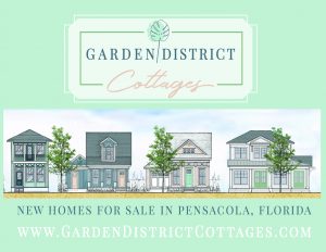 Downtown Pensacola New Construction Garden District Cottages